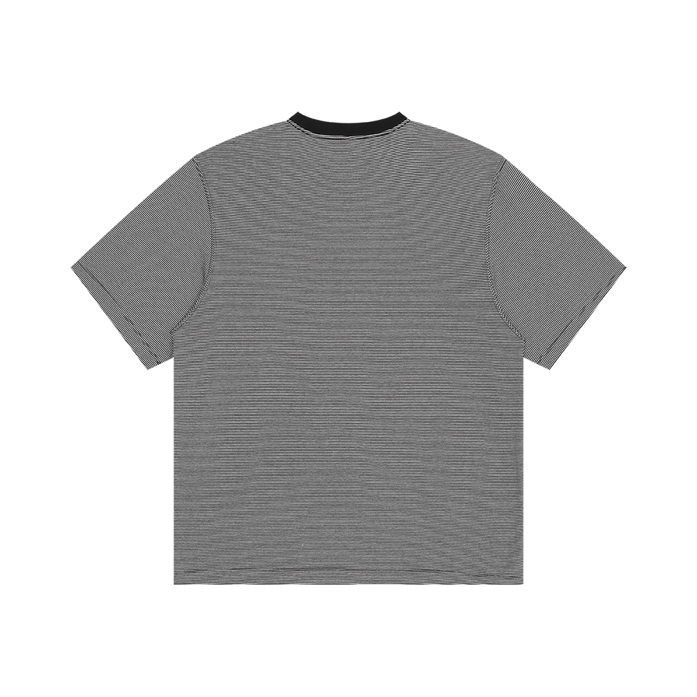 Micro Stripe T-Shirt (Black)