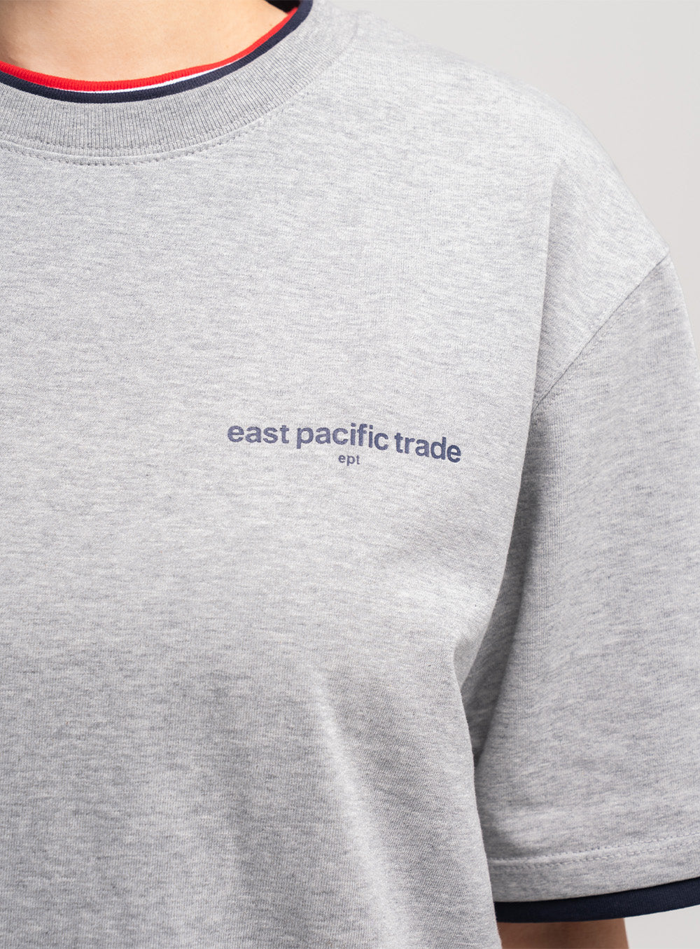 Layered T-Shirt (H/Grey)