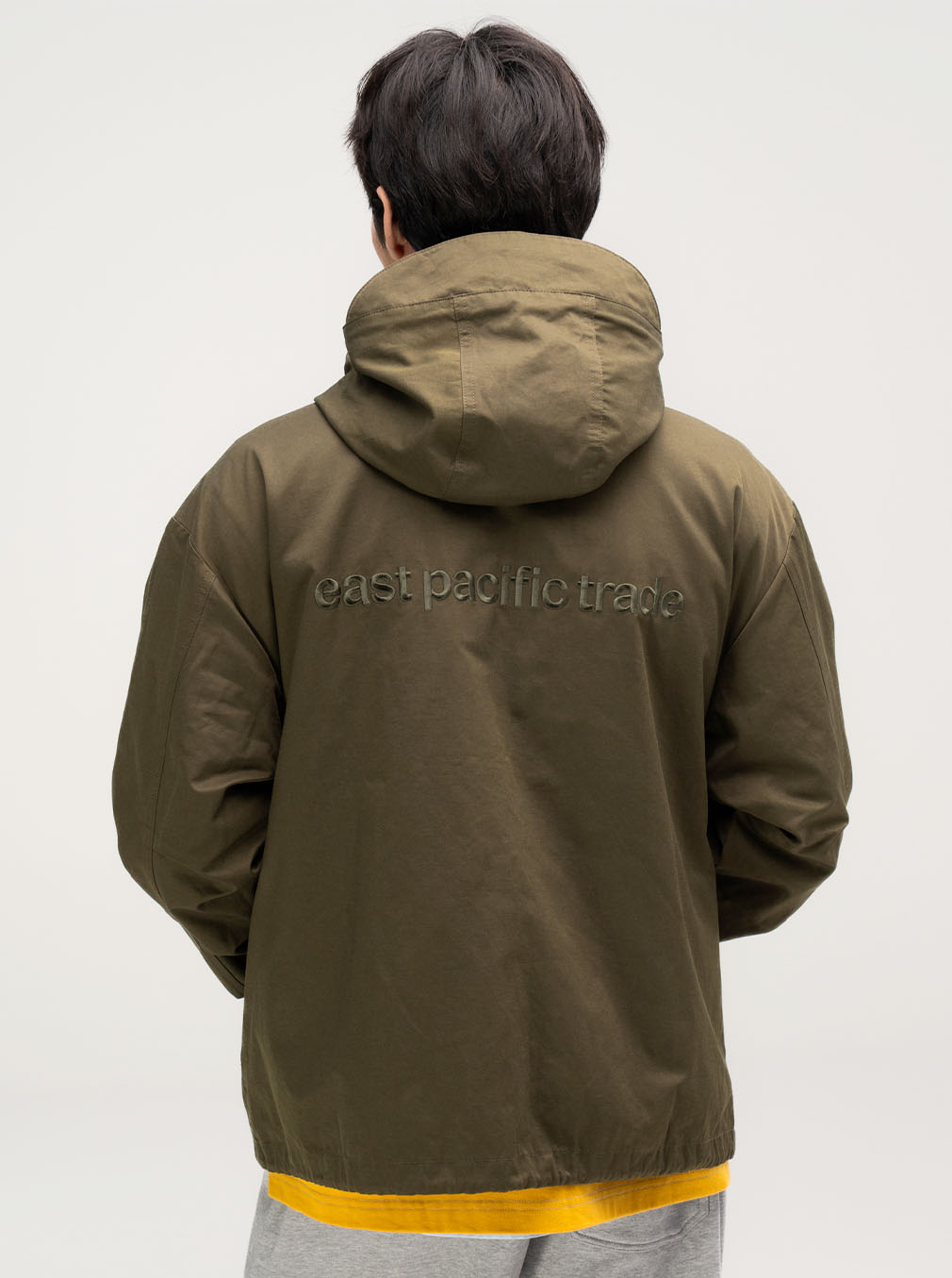 Short Fishtail Jacket (Khaki)