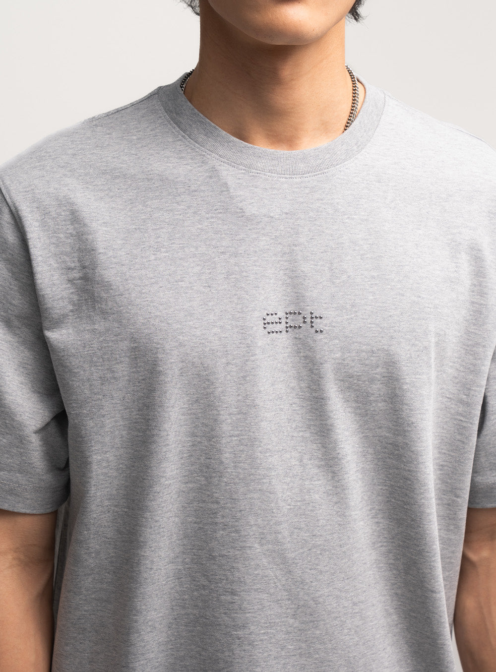 Studded EPT T-Shirt (H/Grey)
