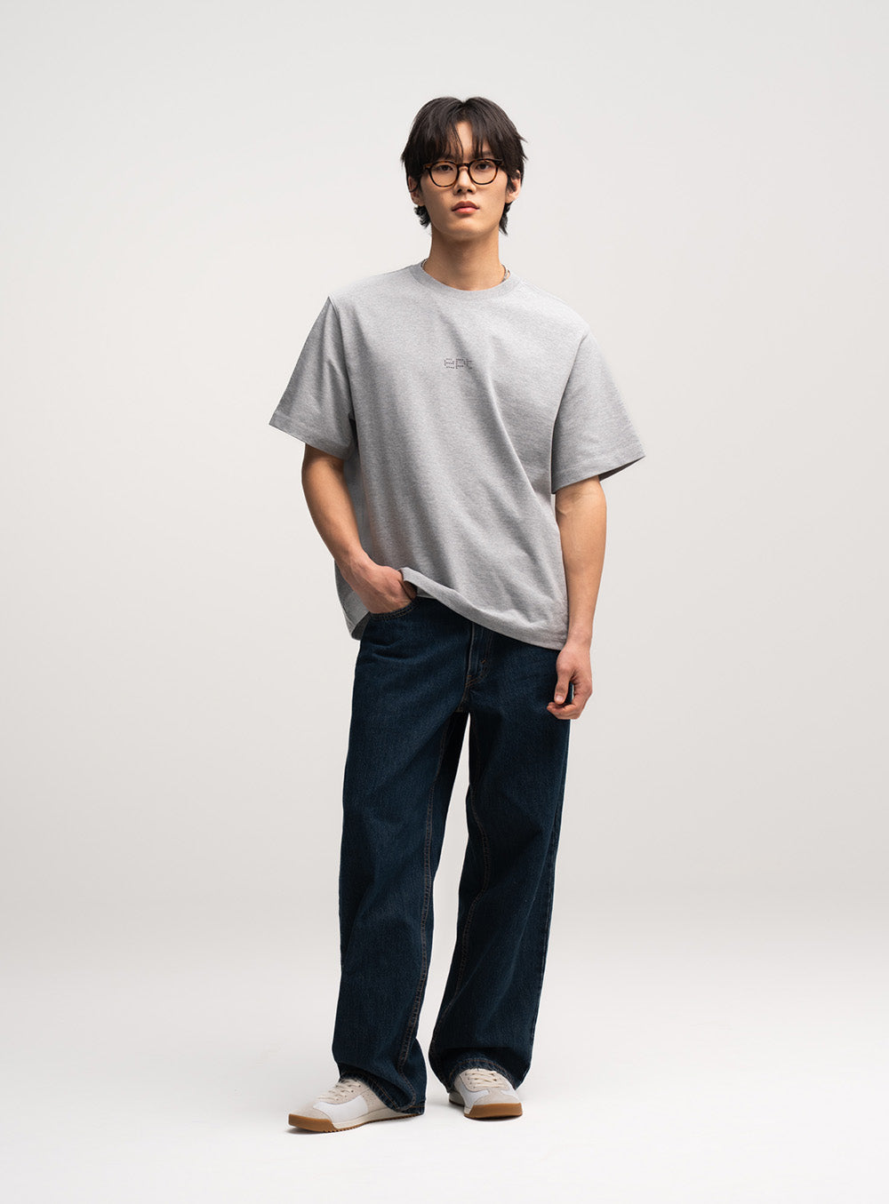 Studded EPT T-Shirt (H/Grey)