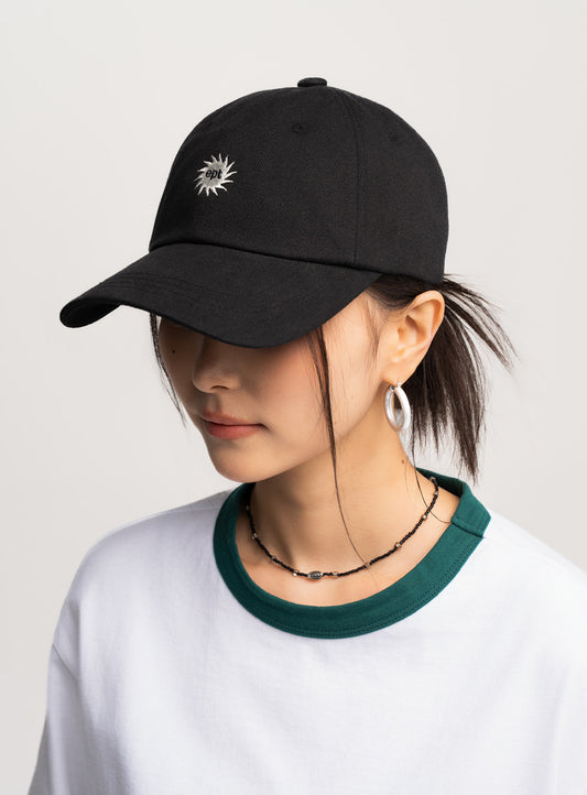Sun Logo Cap (Black)