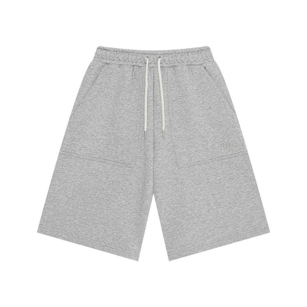 Out Pocket Sweat Half Pants (H/Grey)
