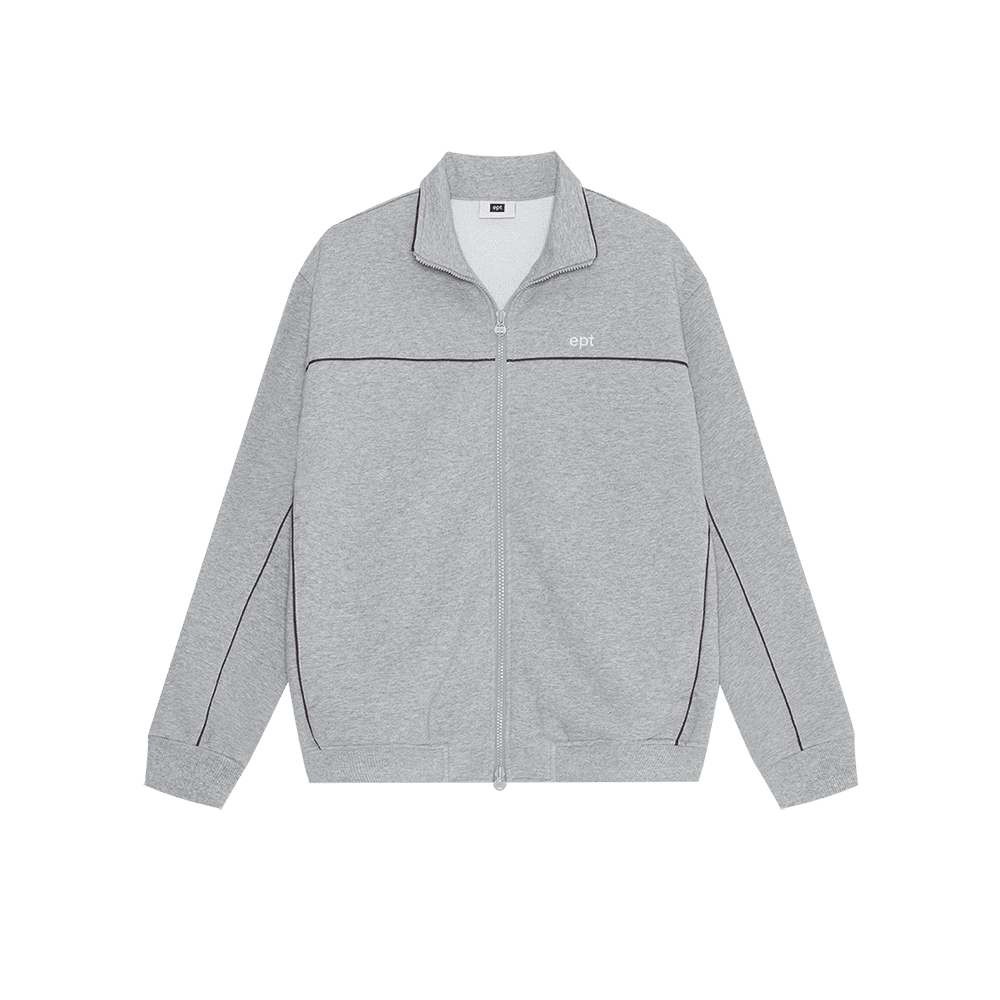 Piping Track Jacket (H/Grey)
