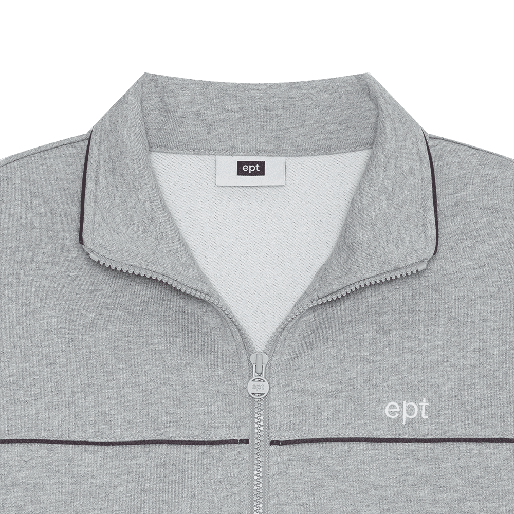 Piping Track Jacket (H/Grey)