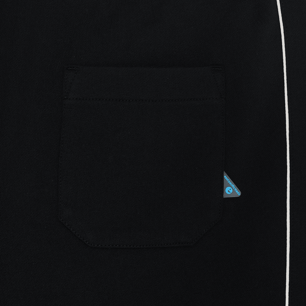 Piping Track Pants (Black)