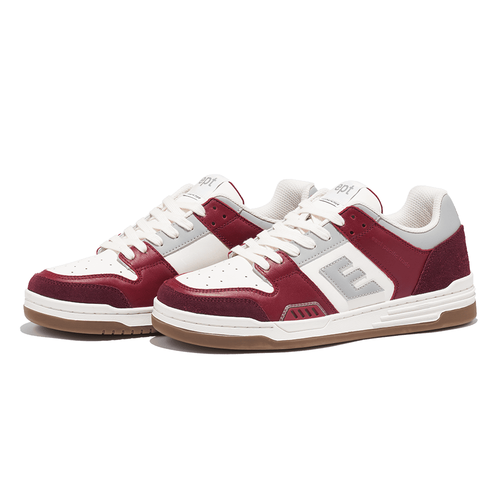 Prime (Maroon/Off White)