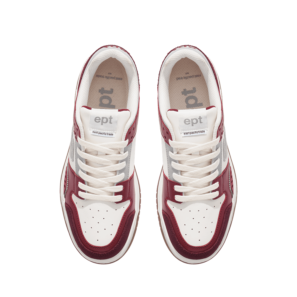 Prime (Maroon/Off White)
