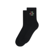 Rainbow Logo Socks (Black)