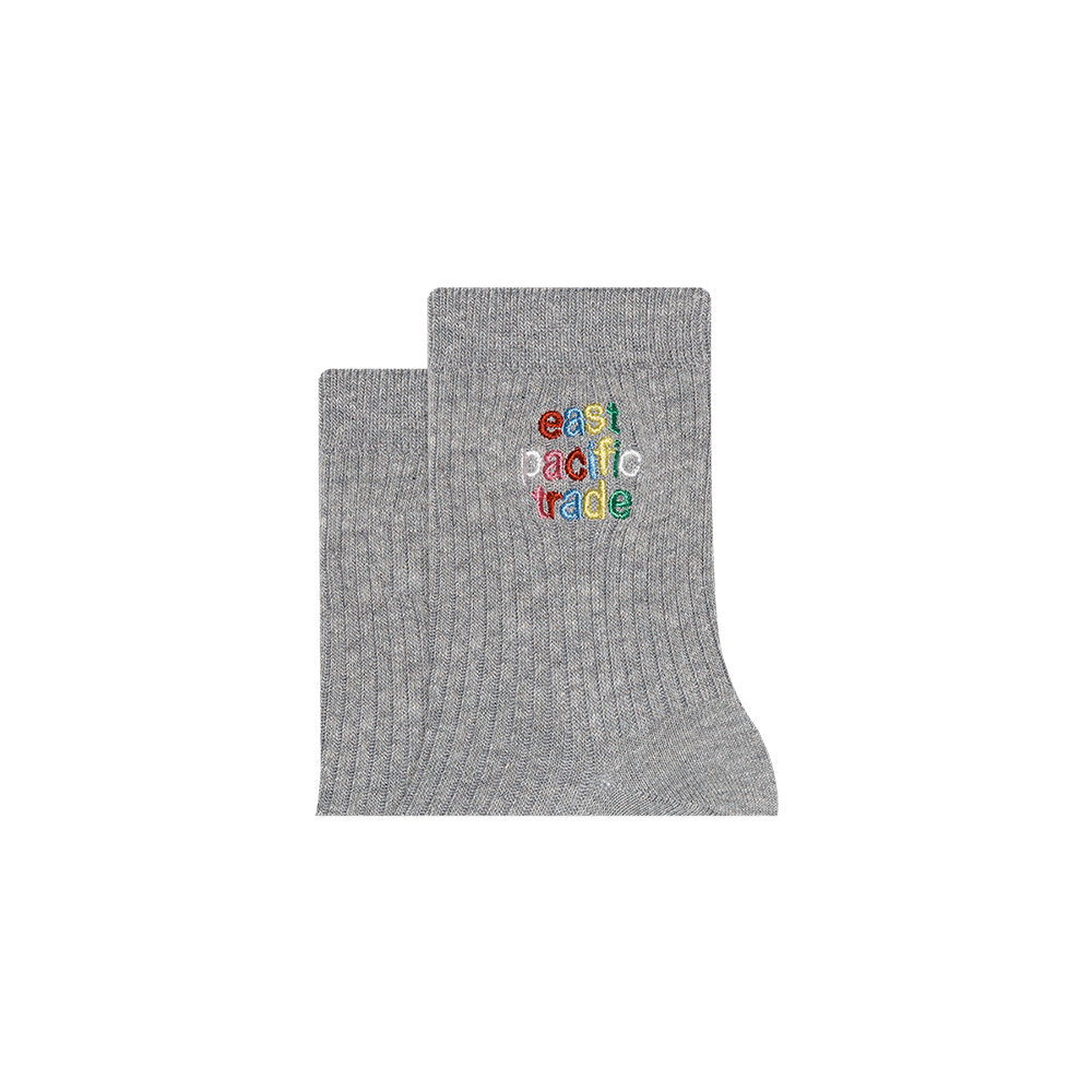 Rainbow Logo Socks (Melange)