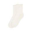 Ruffle Socks (Cream)