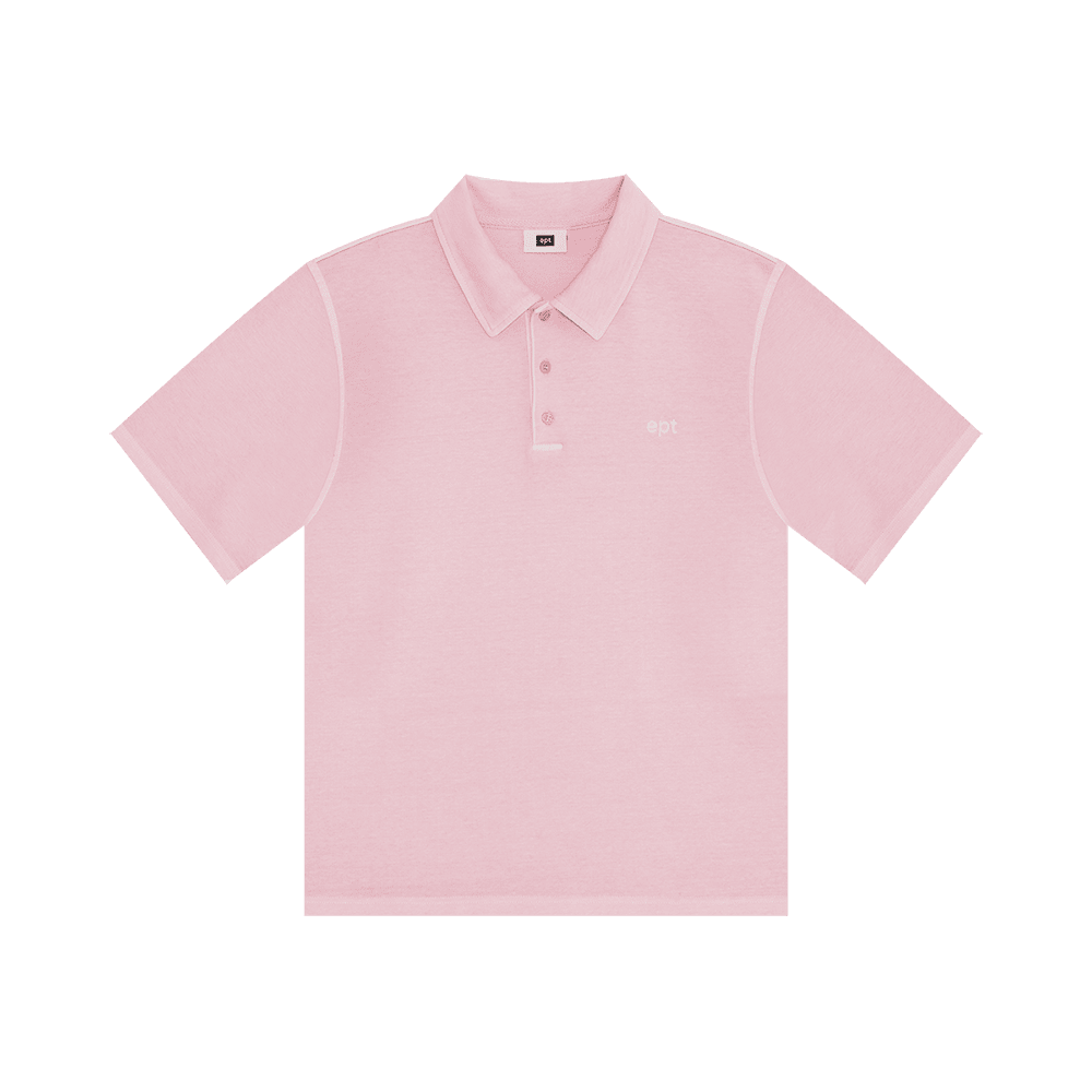 Sel Pigment Polo Tee (Pink)