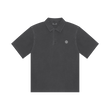 Sel Pigment Sun Logo Polo Tee (Charcoal)