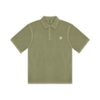 Sel Pigment Sun Logo Polo Tee (Olive)