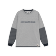 Striped Layered T-Shirt (H/Grey)