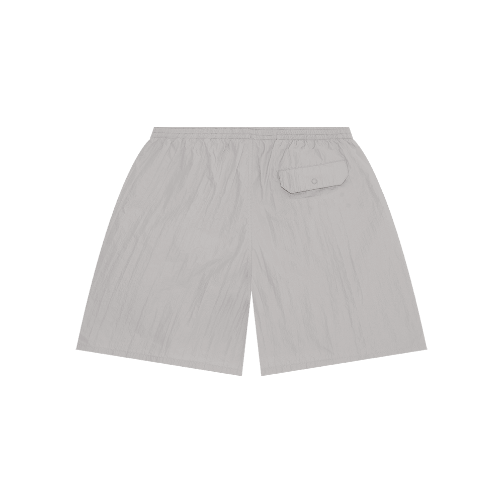 Studded Nylon Shorts (L/Grey)