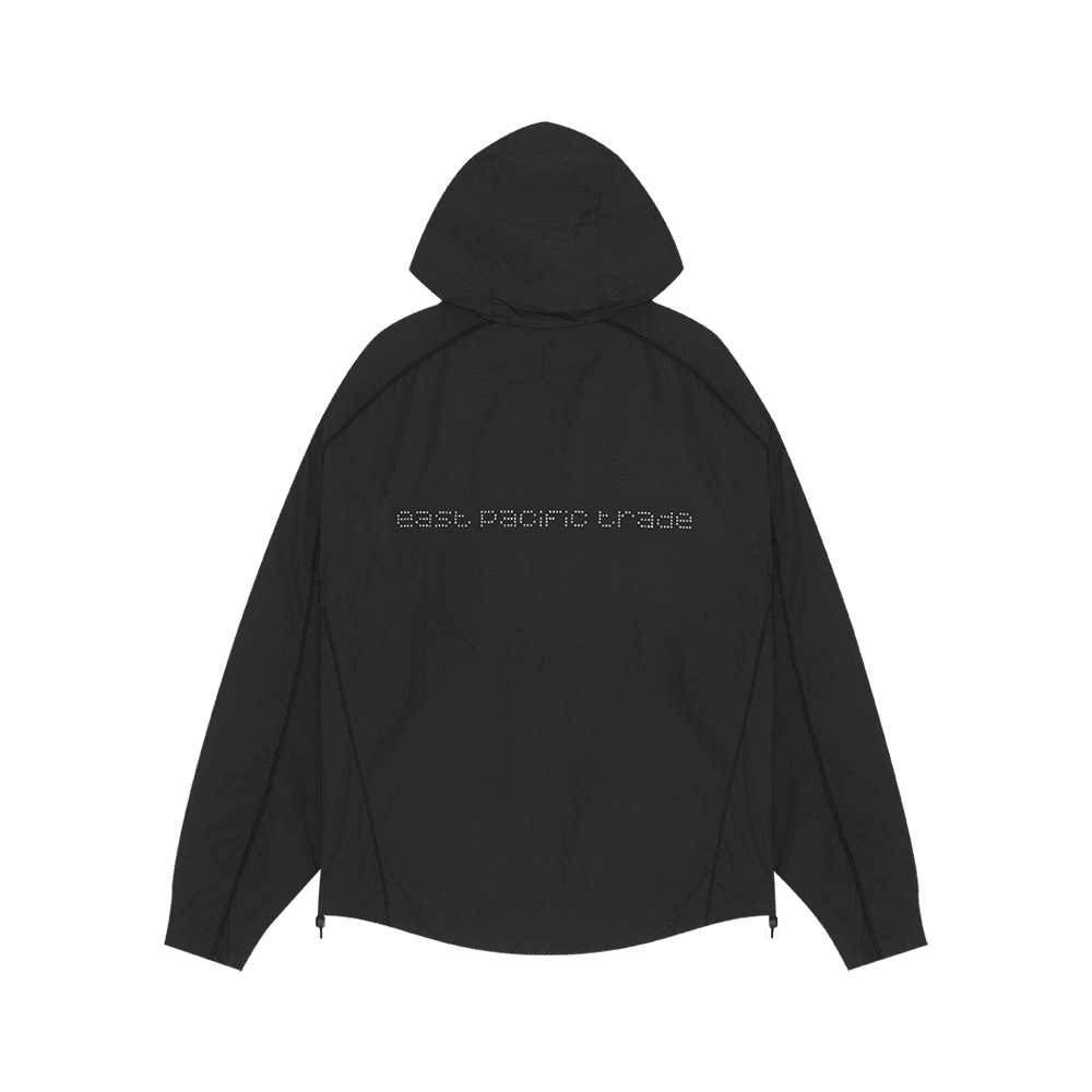 Studded Windbreaker (Black)