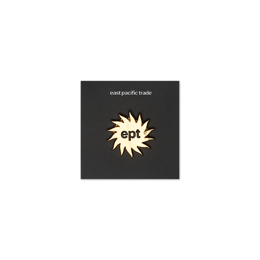 Sun Logo Pin Badge