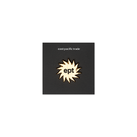 Sun Logo Pin Badge