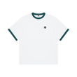 Sun Logo Ringer T-Shirt (White)