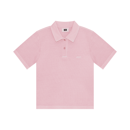 WM Sel Pigment Polo Tee (Pink)