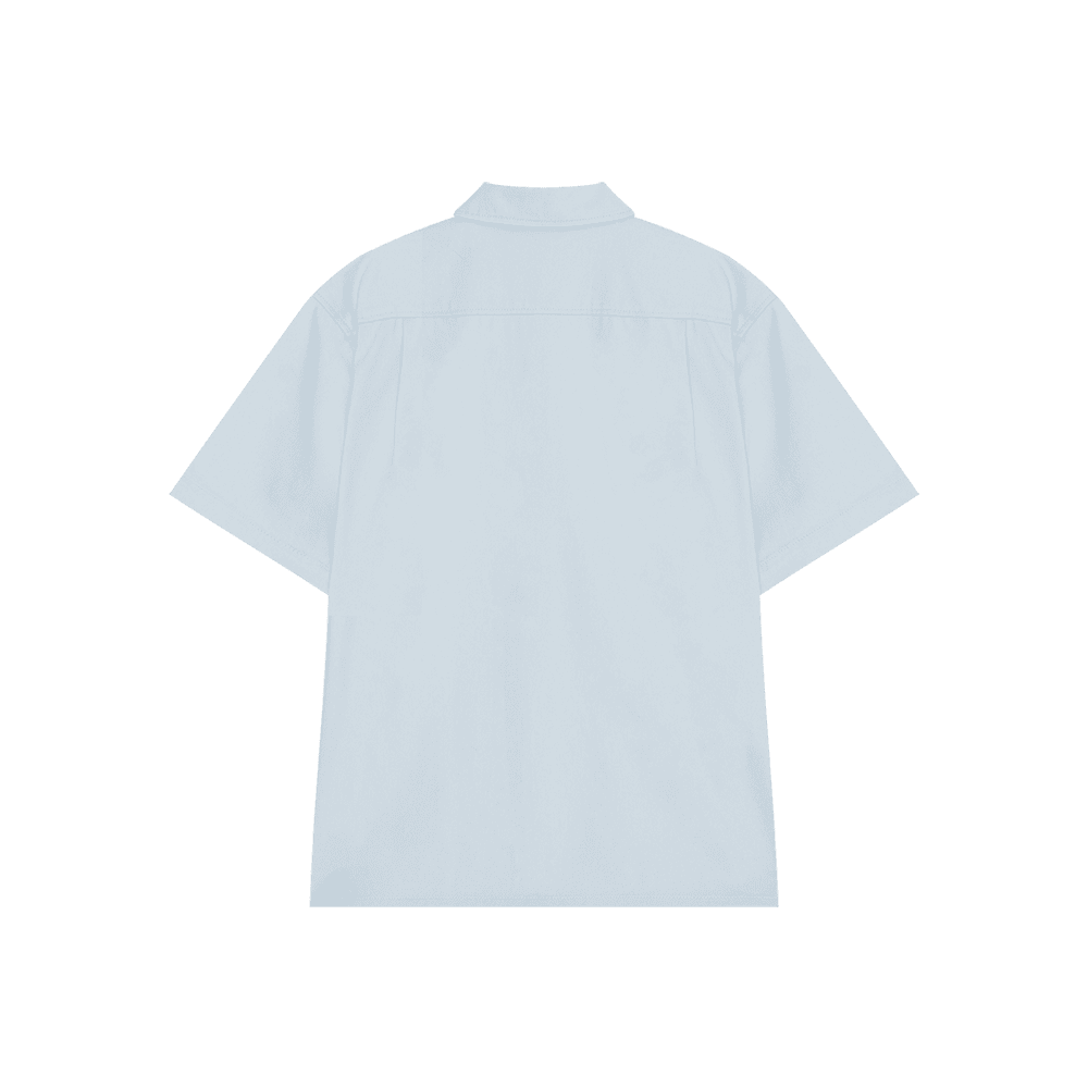 Work Half Shirt (Sky Blue)