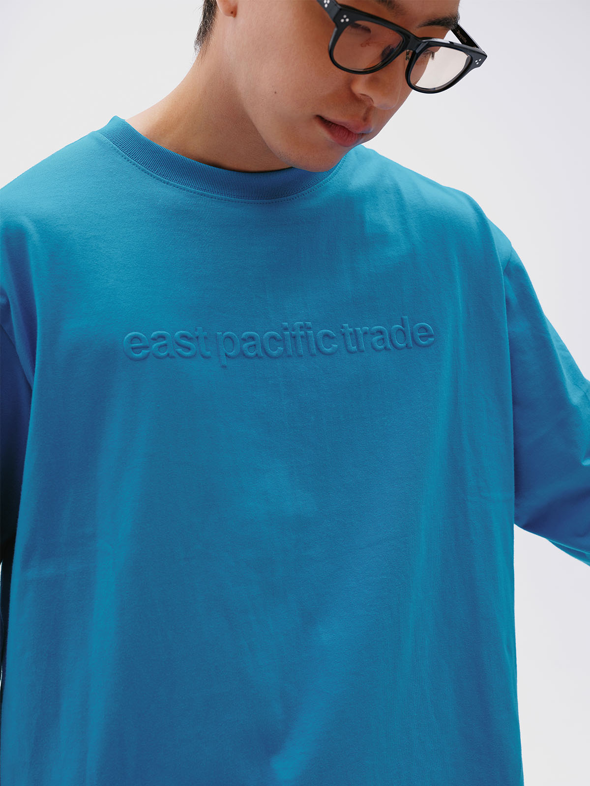 Embo Logo Long Sleeve (Aquablue)