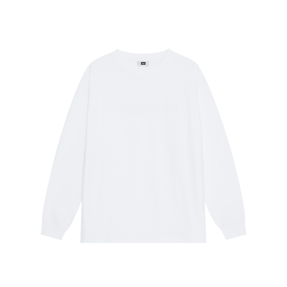 Embo Logo Long Sleeve (White)
