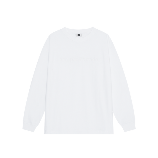 Embo Logo Long Sleeve (White)