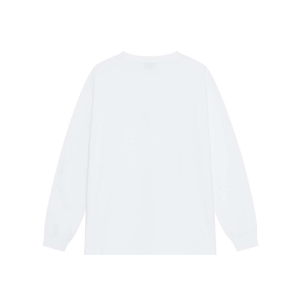 Embo Logo Long Sleeve (White)