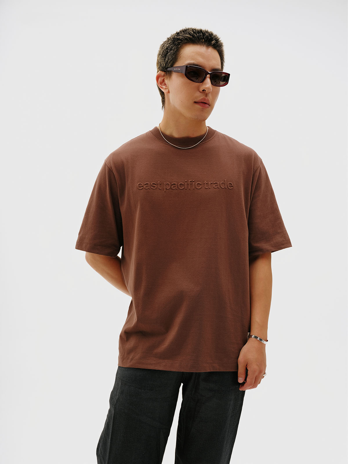 Embo Logo T-Shirt (Brown)