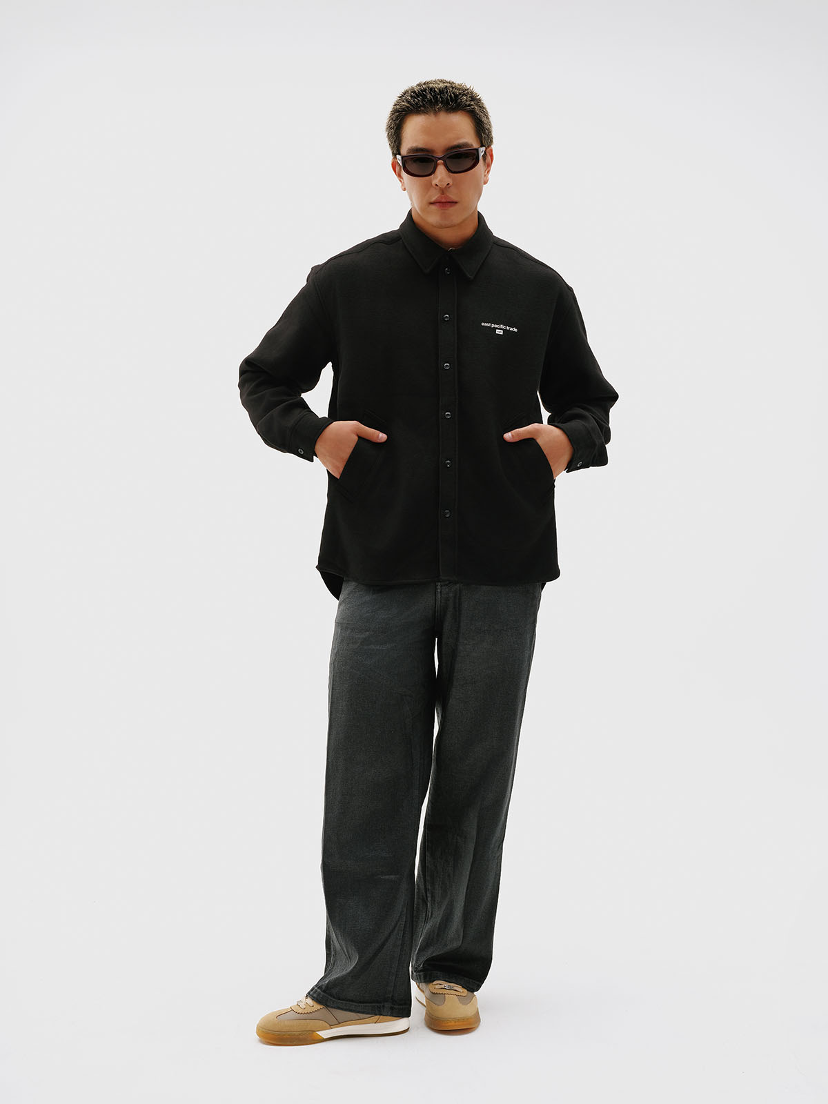 Flannel Shirt (Black)