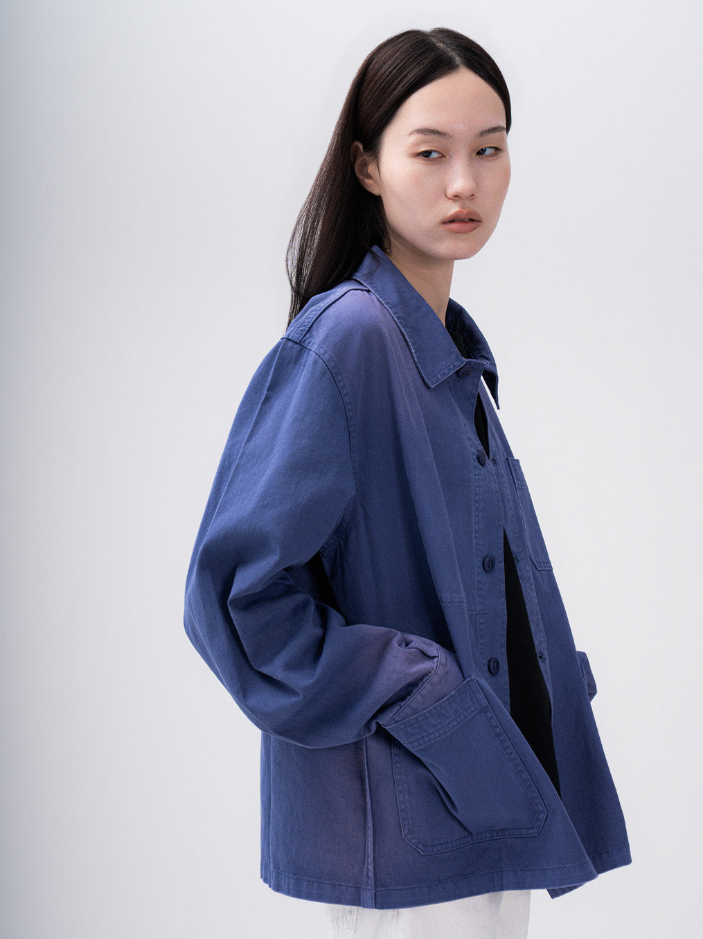 French Work Jacket (Blue)