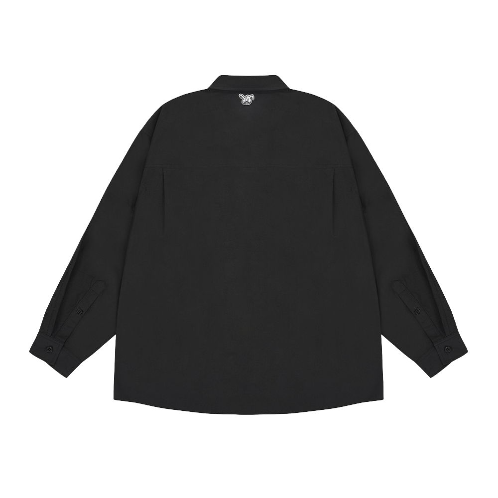 Hector Big Pocket Shirt (Charcoal)
