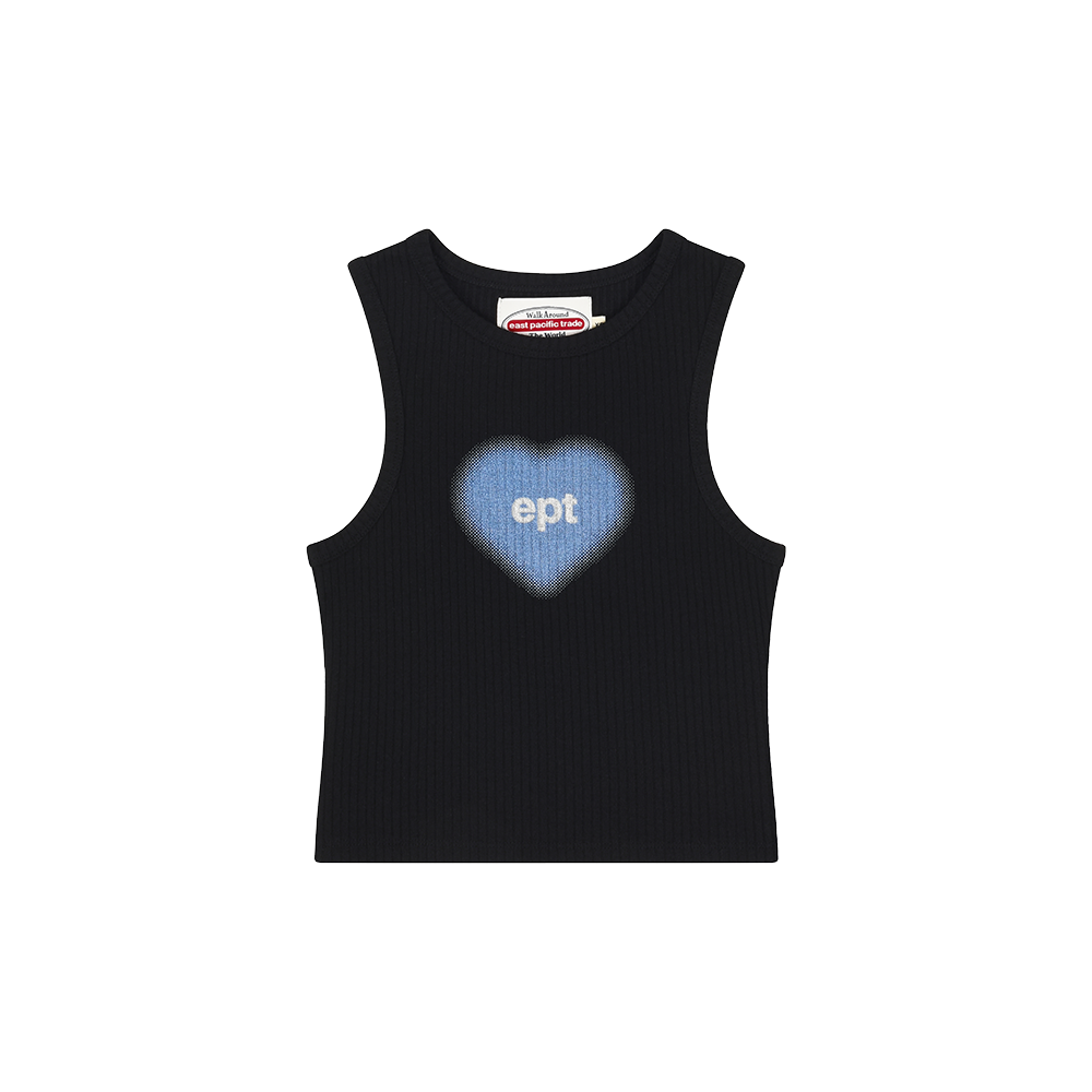 Heart Nibble Sleeveless (Black)