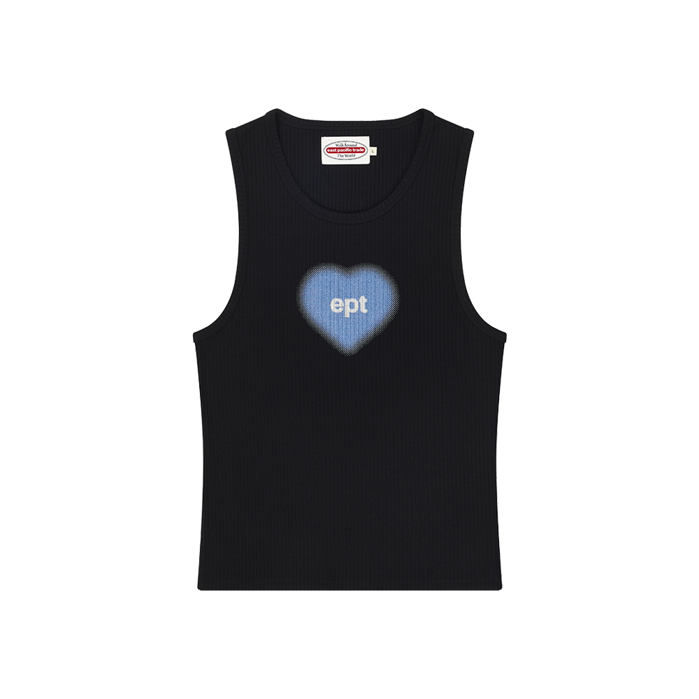 Heart Nibble Sleeveless (Black)