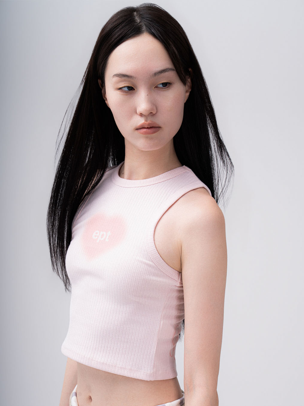 Heart Nibble Sleeveless (Pink)