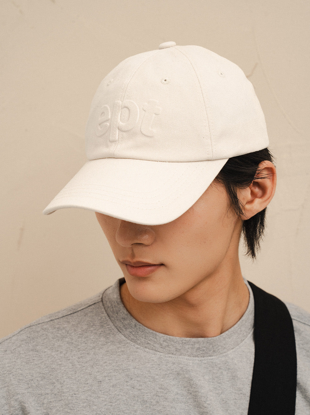 Heavy Embo Cap (Cream)