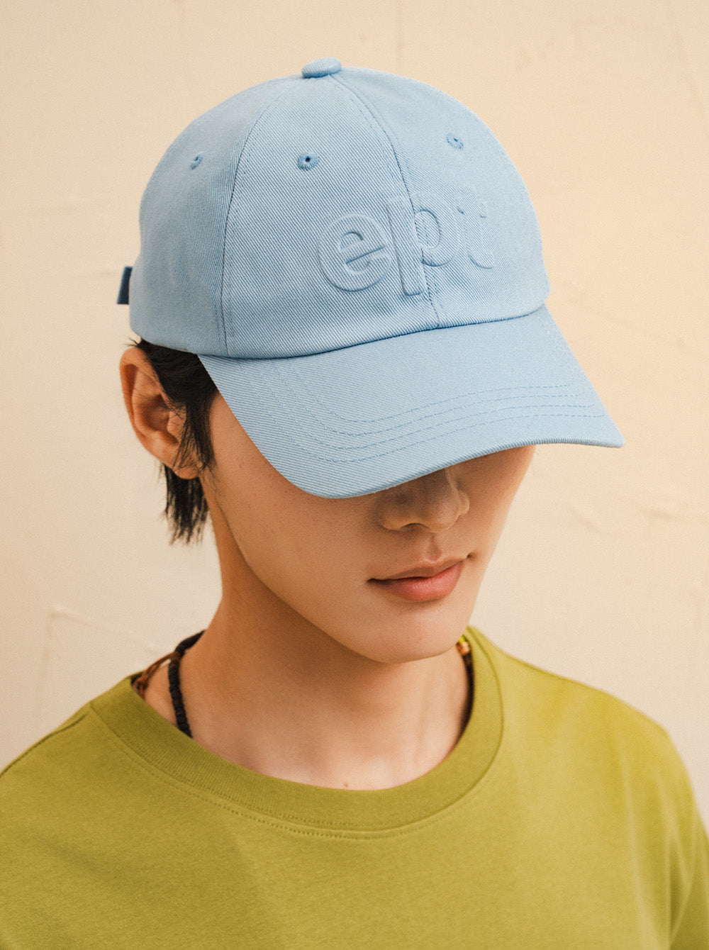 Heavy Embo Cap (Sky Blue)