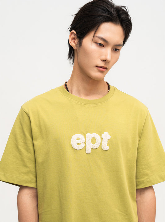 Heavy Stitch Logo T-Shirt (Olive)