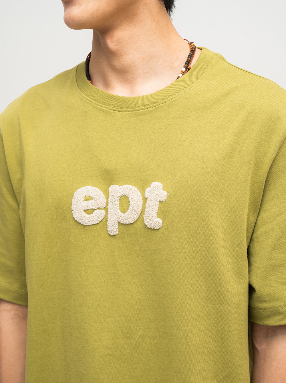 Heavy Stitch Logo T-Shirt (Olive)