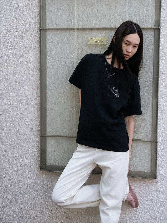 Iced Americano T-Shirt (Black)
