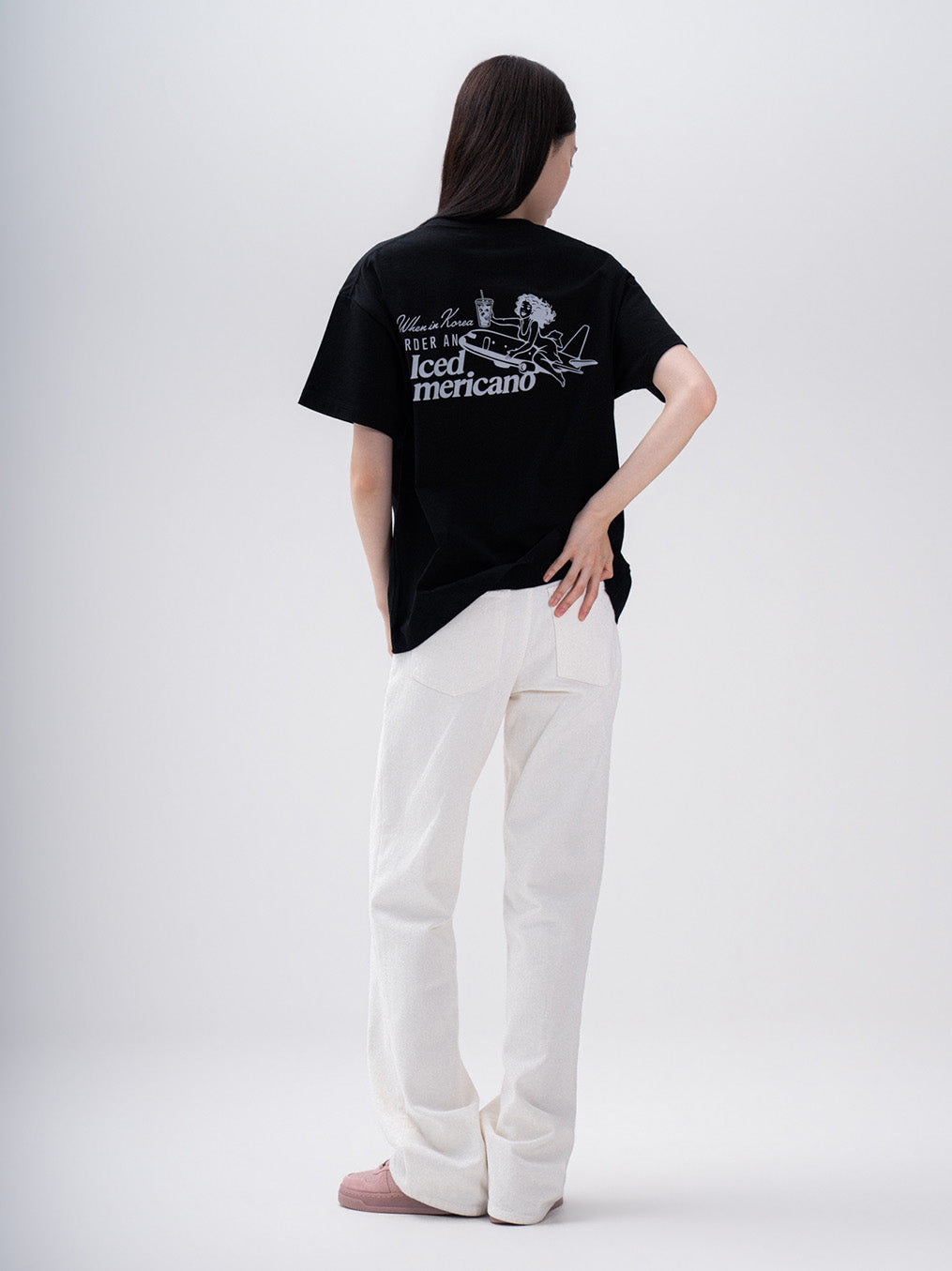 Iced Americano T-Shirt (Black)