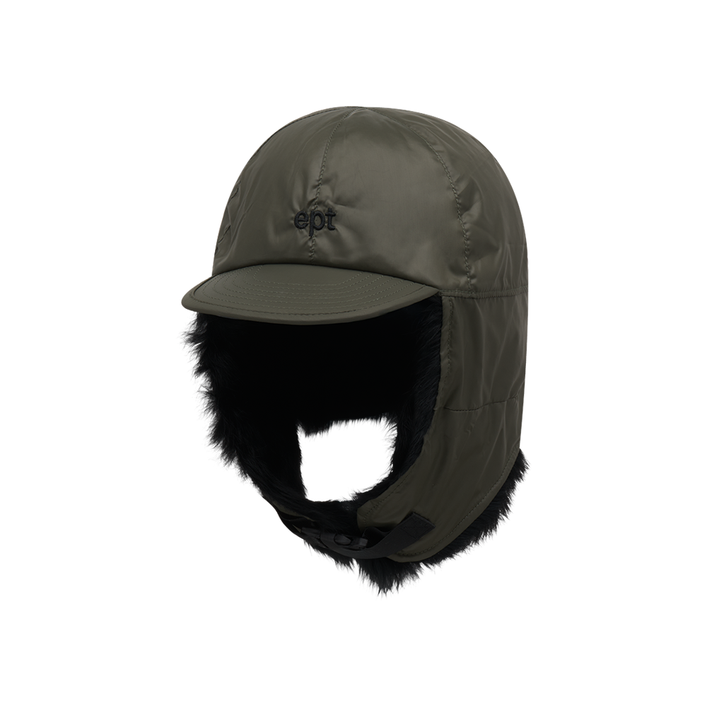Logo Trapper Hat (Khaki)