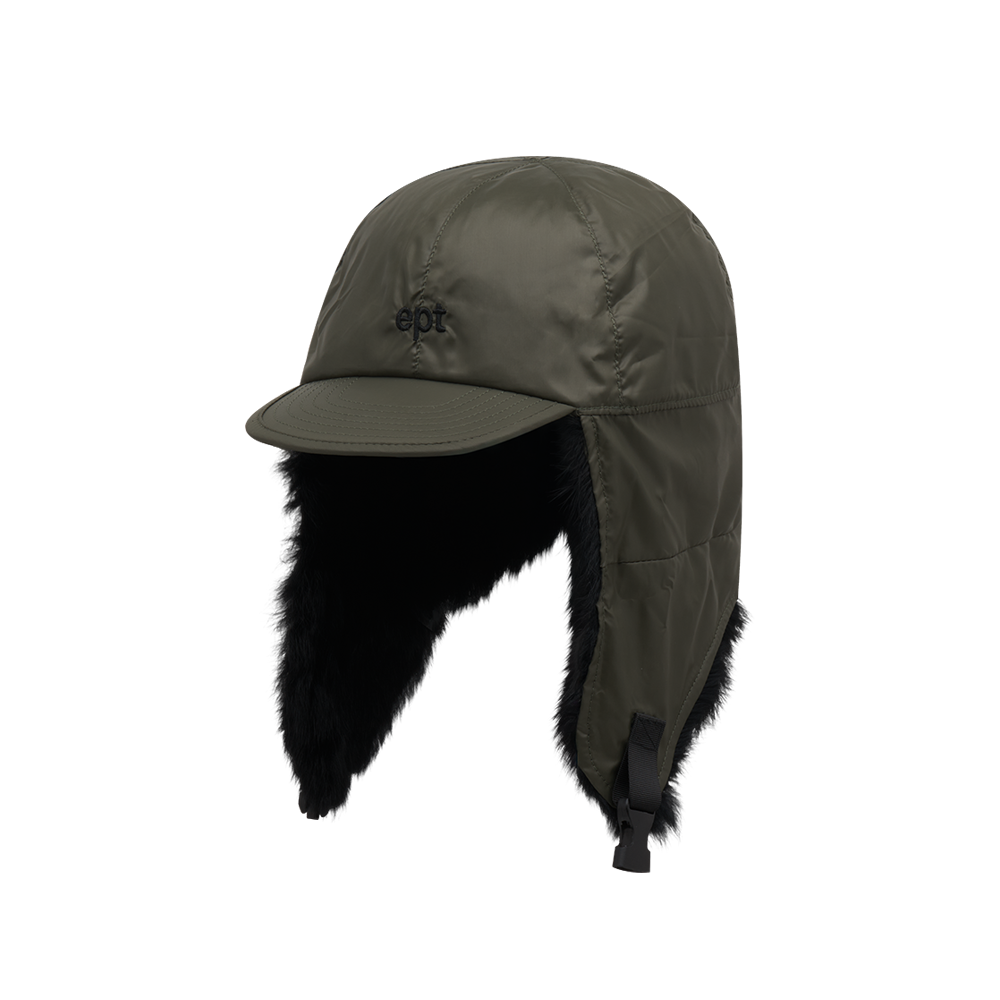 Logo Trapper Hat (Khaki)