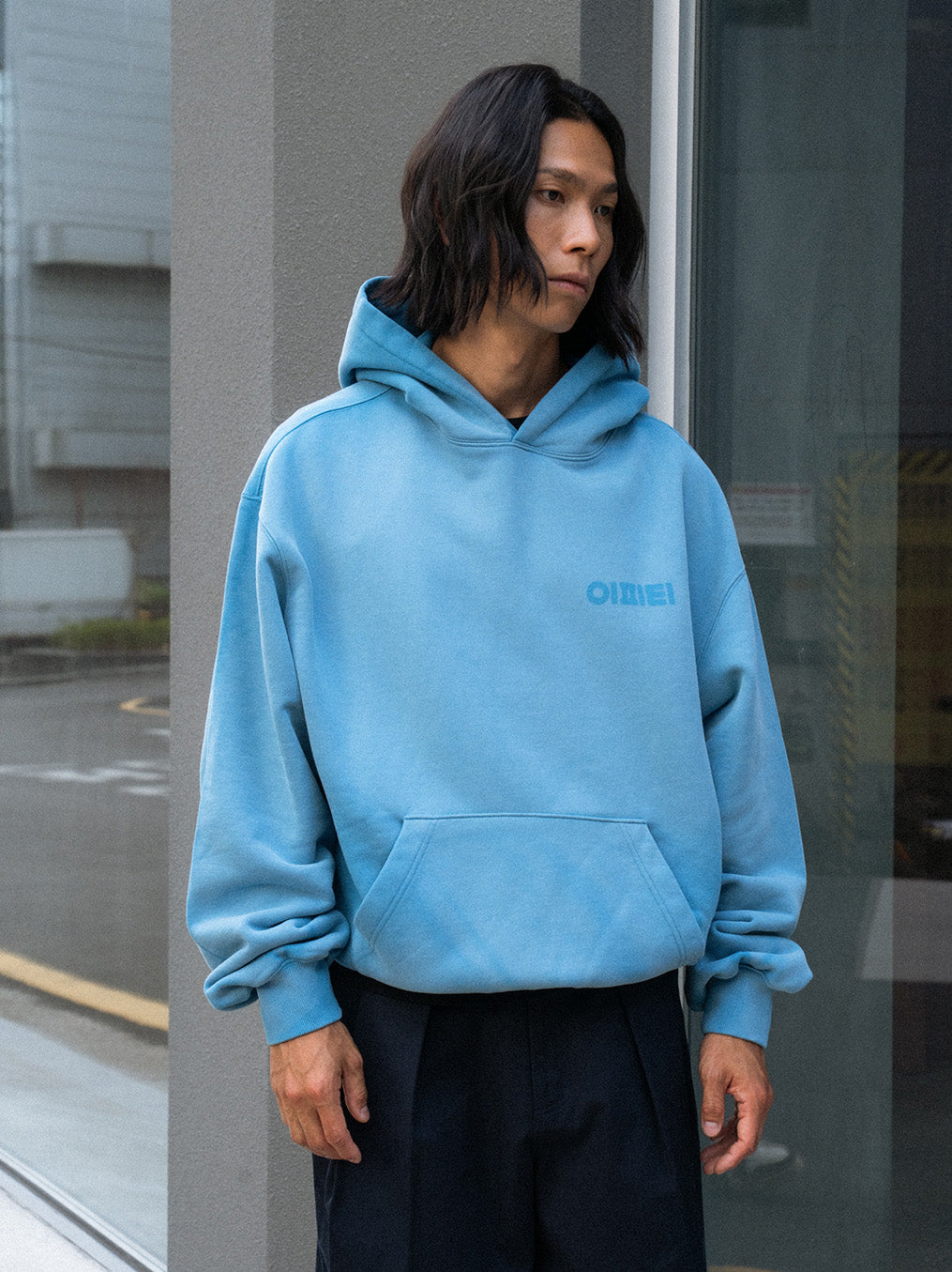 Morning Calm Hoodie (Blue)