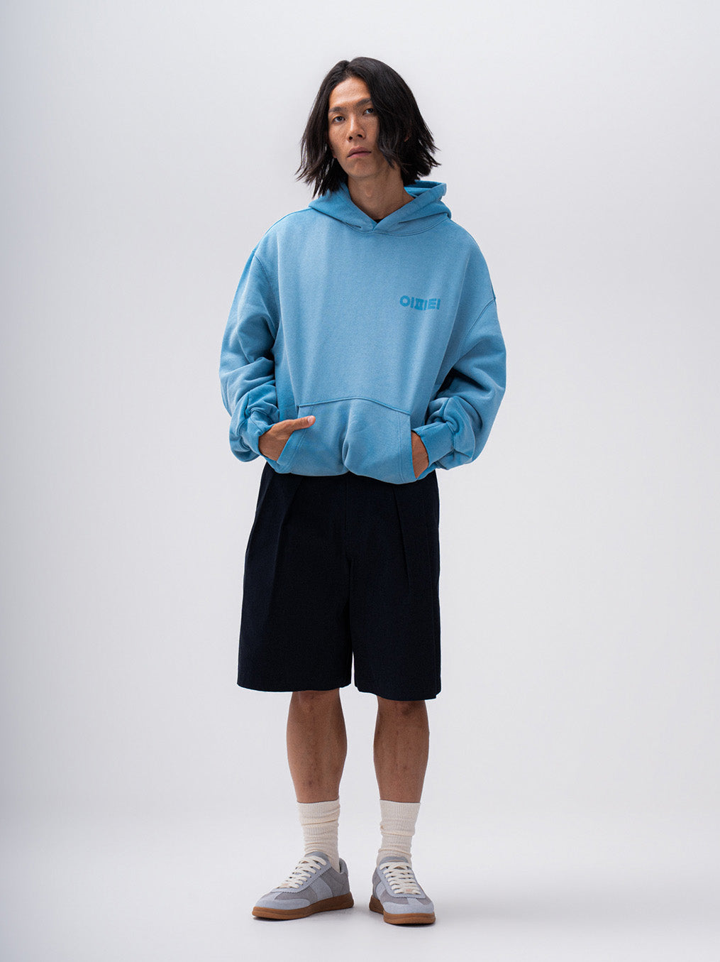 Morning Calm Hoodie (Blue)