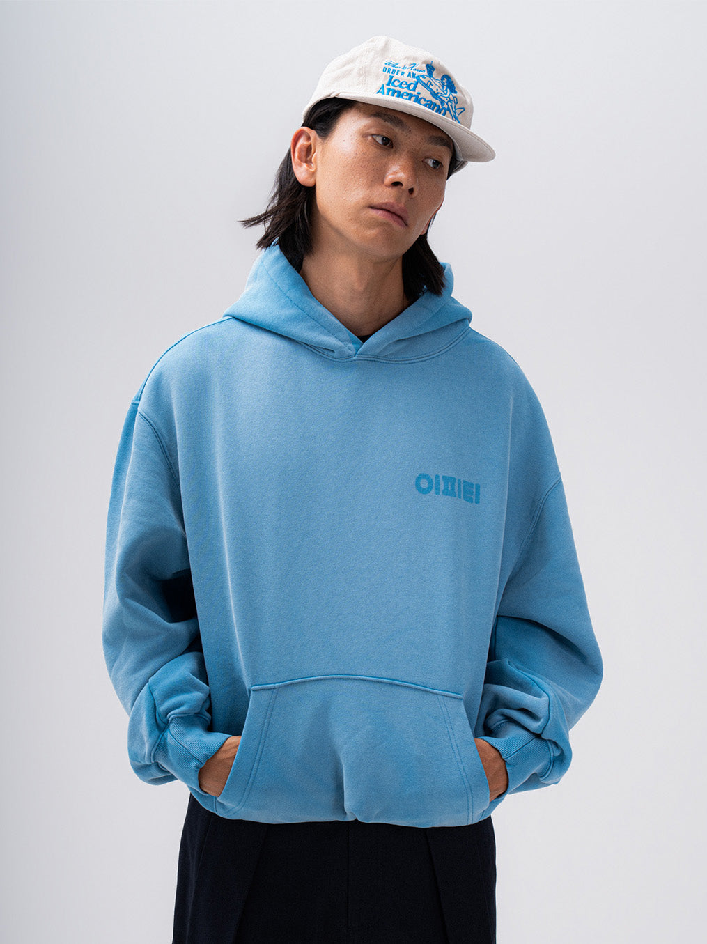 Morning Calm Hoodie (Blue)