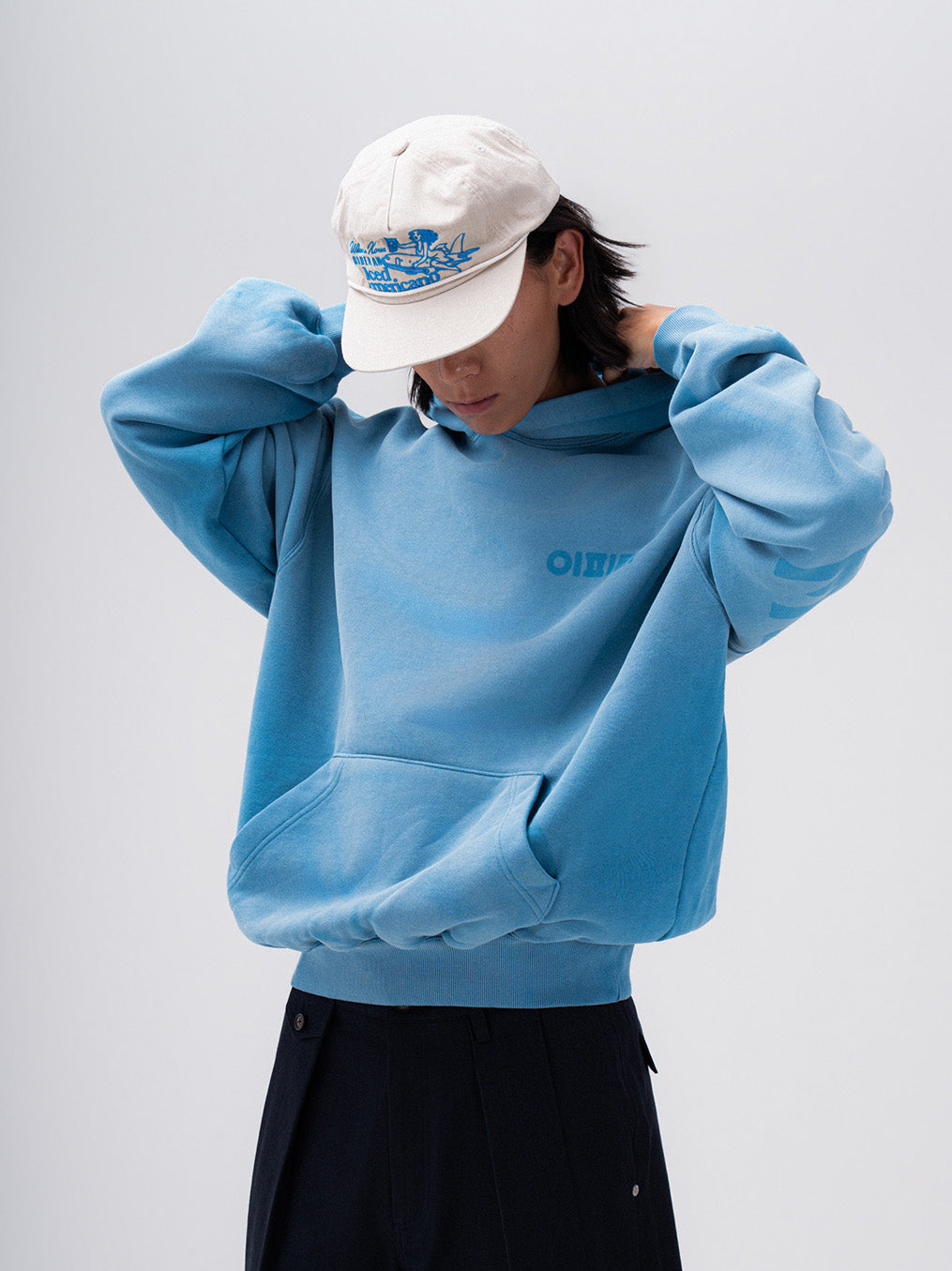 Morning Calm Hoodie (Blue)