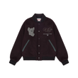 Nibble Varsity Jacket (Burgundy)